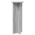 Stalak za biljke 2 pcs Siva sonoma O40 x 100 cm