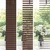 Venecijanska roleta Tamno smeđa 160 x 150 cm 25 mm PVC