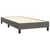 Krevet box spring s madracem LED tamnosivi 100x200 cm baršun