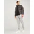 JJ Rebel by Jack & Jones donji deo trenerke Logo za muškarce, sivi melanž, XL
