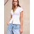 Bershka Bluza bela
