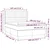 Vidaxl Box spring posteljni z vzmetnico črn 140x190 cm blago