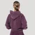 GymBeam Women‘s Abyss Hoodie Raisin