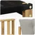 Set vanjskih sofa s jastukom 8 pcs Bijela i svjetlosiva