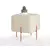 Atelier del Sofa Tabure 40x42x40cm, Krem