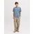 JACK & JONES Majica JJEAUSTIN svetlo modra