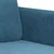 2-dijelni set sofa plavi baršunasti