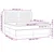 vidaXL vidaXL Box spring postelja z vzmetnico krem 180x200 cm blago, (20897108)