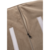 eoshop Dizajnerski stol, sivo-rjava taupe Žametna tkanina, CIRKON