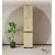 Hanah Home višenamenski ormarić Floransa 45, 45 cm, hrast Sapphire / antracit