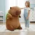 shumee Velika plišasta blazina Capybara z želvo 100 cm