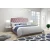 Postelja 14 slim z gumbi - 90x200 cm