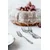Set of 4 dessert forks, stainless steel - MasterClass