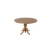 Hanah Home Trpezarijski sto i stolice Albero138, 120x75x120 cm, 4 stolice, Smeđi