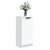 Greatstore Komoda bela 30x30x70 cm konstruiran les