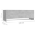 vidaXL Ormar siva boja betona 100 x 32,5 x 35 cm od iverice