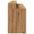 Radni stol s LED svjetlima 200x55x91 cm konstruirano drvo