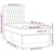 Vidaxl Box spring postelja z vzmetnico svetlo siva 90x200 cm blago