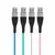 Delight Kakovosten podatkovni USB-C kabel 2A 1m več barv