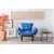 ATELIER DEL SOFA Fotelja Nitta Single Blue
