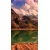 Fototapeta jezero v gorah - 147x270