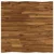 vidaXL 80 x 80 x 75 cm Masiven les akacije Naravna in kava Kvadrat