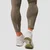 GymBeam Pulse Running Leggings Vetiver