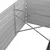 Vidaxl Visoka greda rjava 240x80x77 cm pocinkano jeklo