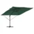 Roma Suncobran Zelena 286 x 284 x 265 cm Aluminij i poliester