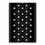 Conceptum Hypnose Tepih HM-CRP25-12, Pravougaoni, 160 x 230 cm, Crno-beli