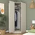 Hanah Home BA252 ormar 91 × 210 × 57,5 cm, peščana
