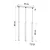 Sollux SL.0889 - Luster na sajli MOSAIC 3xG9/12W/230V crna/bakar