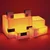 Lampa Paladone Minecraft - Baby Fox Light