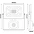 AVIDE Reflektor sa senzorom Slim PIR LED SMD 6K 10W crni