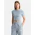 THE NORTH FACE Majica ESSENTIAL golobje modra/bela