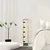 Aberto Design Podna lampa Kafes 13745, 21 x 21 x 102 cm, 250 cm Kabl, E27, Zlatne boje