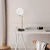Opviq Stona lampa Luminar-14176, 29x20x64 cm, Zlatne boje