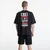 Majice Jordan Flight Mens T-Shirt Black/ University Red M