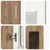 Highboard s policom FLORIN Umjetnički hrast 60 x 35 x 182 cm