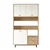 Hanah Home Komoda RE7-SW, 120x205x35.5 cm, Bela