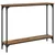 Konzolna stolica s policom Staro drvo 100 x 22,5 x 75 cm