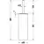 Duravit 99281000 - Samostojeća WC četka D-CODE, sjajni hrom