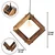 Conceptum Hypnose Luster Square, 75cm34 cm E27