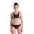 Arena threefold two pieces black/asphalt/white xl - uk38