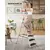 Songmics Lestev z 6 stopnicami 485x115x186 cm kovinski