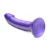 Strap U G-Tastic 17,8cm Metallic Silicone Dildo Purple