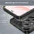 Techsuit Carbon Silicone maska za Honor 400 Pro – crna