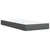 vidaXL vidaXL Box spring postelja z vzmetnico temno siva 90x190 cm blago, (21291735)