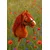 BB Hobby Horse Velik Premium konj s palico - kostanjev A3