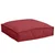 Jastuk 2 pcs Vinska crvena 40 x 40 x 8 cm Oxford tkanina